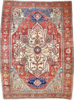 Antique Persian Serapi Rug 9 11 x 13 4  - 4318884