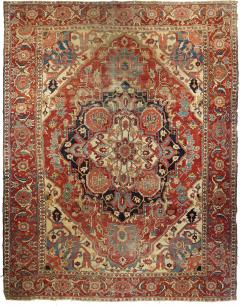 Antique Persian Serapi Rug 9 7 x 12 4  - 4318832