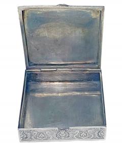 Antique Persian Silver Box C 1920 - 3457217