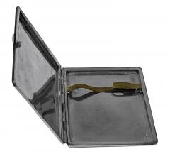 Antique Persian Silver Cigarette Case C 1920 - 2469303