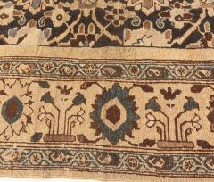 Antique Persian Sultanabad Botanic Hand Knotted Wool Rug - 2443799