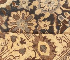 Antique Persian Sultanabad Botanic Hand Knotted Wool Rug - 2443803