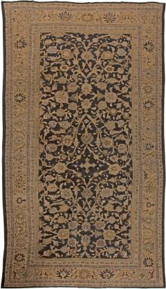 Antique Persian Sultanabad Botanic Handmade Wool Rug - 2453465