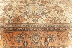 Antique Persian Sultanabad Botanic Handmade Wool Rug - 2461908