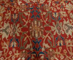 Antique Persian Sultanabad Red Handmade Wool Rug - 2446797