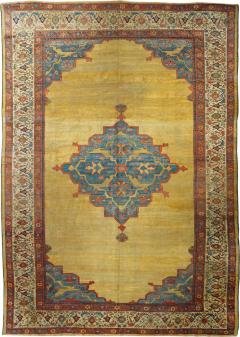Antique Persian Sultanabad Rug 10 8 x 14 9  - 4318941