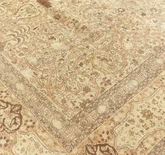 Antique Persian Tabriz Botanic Handmade Wool Carpet - 2443790