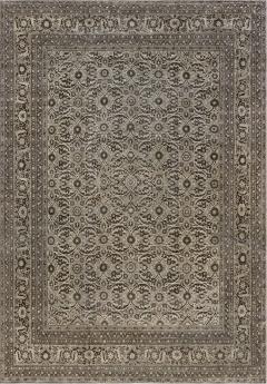 Antique Persian Tabriz Botanic Handmade Wool Carpet - 2446214