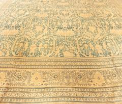 Antique Persian Tabriz Botanic Handmade Wool Rug - 2445385
