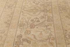 Antique Persian Tabriz Botanic Handmade Wool Rug - 2447017