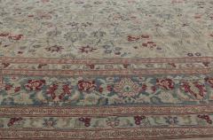 Antique Persian Tabriz Botanic Handmade Wool Rug - 2447517