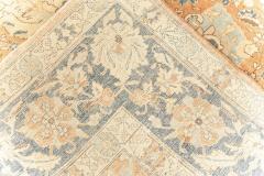 Antique Persian Tabriz Botanic Handmade Wool Rug - 2453388
