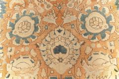 Antique Persian Tabriz Botanic Handmade Wool Rug - 2453390