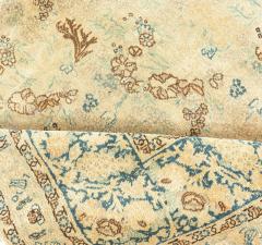 Antique Persian Tabriz Botanic Handmade Wool Rug - 2461737