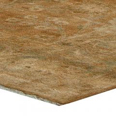 Antique Persian Tabriz Brown Light blue and Green Handwoven Wool Carpet - 2454598