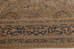 Antique Persian Tabriz Camel Handmade Wool Rug - 2447523