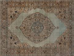 Antique Persian Tabriz Carpet - 2085672