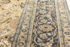 Antique Persian Tabriz Floral Handmade Wool Rug - 2446944