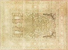 Antique Persian Tabriz Hajji Jalil Rug Very Fine Tree of Life Design - 3965711