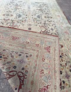 Antique Persian Tabriz Hajji Jalili Carpet The crown Of Persian Rugs - 3971196