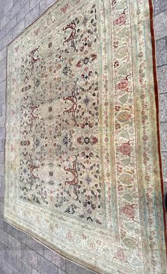 Antique Persian Tabriz Hajji Jalili Carpet The crown Of Persian Rugs - 3971212