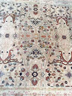 Antique Persian Tabriz Hajji Jalili Carpet The crown Of Persian Rugs - 3971221