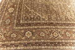 Antique Persian Tabriz Hand Knotted Wool Rug - 2443624