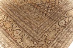 Antique Persian Tabriz Handmade Wool Carpet - 2443617