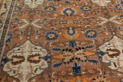 Antique Persian Tabriz Handmade Wool Carpet Size Adjusted  - 2465032