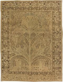 Antique Persian Tabriz Handmade Wool Rug - 2446945