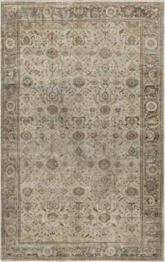 Antique Persian Tabriz Handmade Wool Rug - 2447892