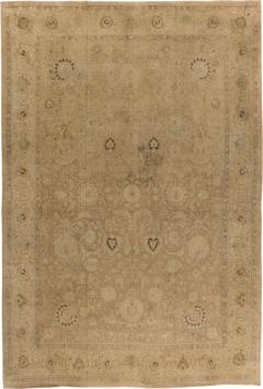 Antique Persian Tabriz Handmade Wool Rug - 2454430