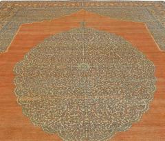 Antique Persian Tabriz Handmade Wool Rug - 2461551