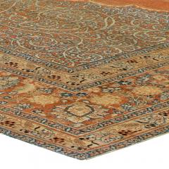 Antique Persian Tabriz Handmade Wool Rug - 2461553