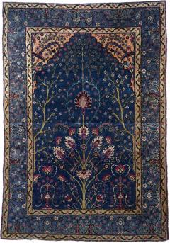 Antique Persian Tehran Rug 4 5 x 6 7  - 4405559