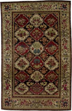 Antique Persian Tehran Rug 4 6 x 7 0  - 4332266