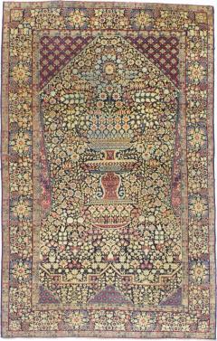 Antique Persian Tehran Rug 4 7 x 7 3  - 4332269