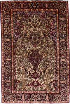 Antique Persian Tehran Rug 4 x 8 x 7 x 0  - 4355627