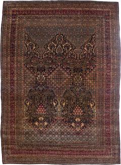 Antique Persian Tehran Rug 7 4 x 10 0  - 4332265
