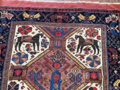 Antique Persian Tribal Afshar Pictorial Rug C 1880s - 3969697