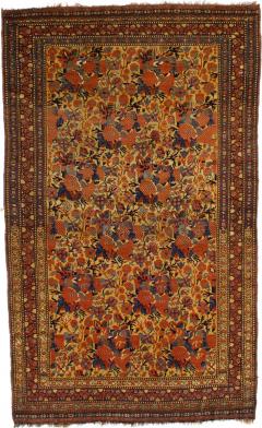 Antique Persian Tribal Khamseh Rug 44 x 70  - 4269367