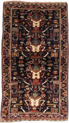 Antique Persian Tribal Lori Rug 4 9 x 8 4  - 4405557