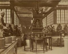 Antique Photograph of an Interior of a Temple - 2210388