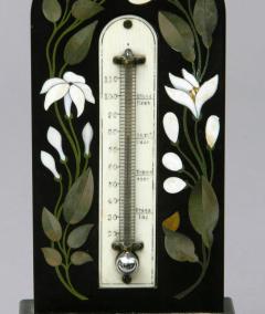 Antique Pietre Dura Thermometer Circa 1860 Grand Tour I - 1629851