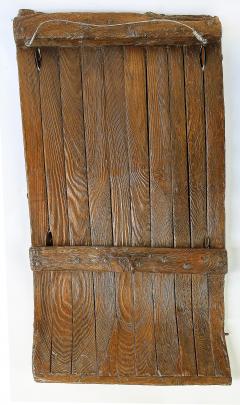 Antique Plow Threshing Board Mounted Wall Sculpture South of Spain - 4605939