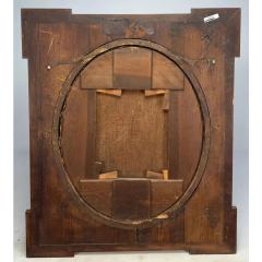 Antique Portrait Oil Painting on Canvas in Burl Walnut Frame - 4423947