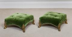 Antique Pure Regency Period Footstools Benches - 1141199