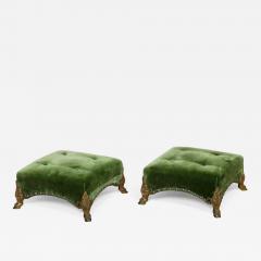 Antique Pure Regency Period Footstools Benches - 1141757