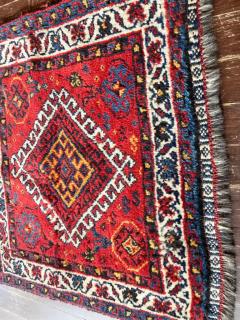 Antique Qashqai Persian Rug Bag - 3973950