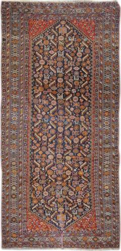 Antique Qashqai Rug 3 6 x 7 5  - 4460971